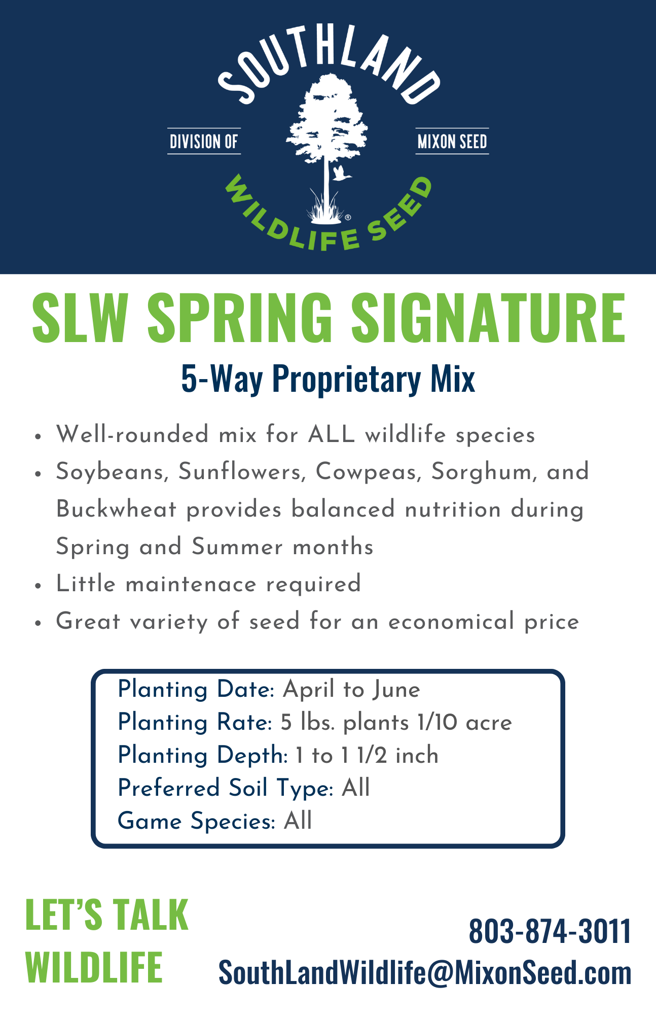 SLW Spring Signature Mix